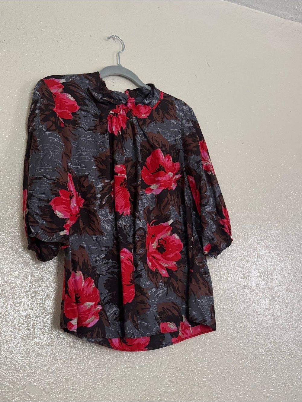 Boden Moody Floral Silk Blend Blouse - Picture 5 of 5